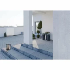 Suspension Verre Fumé-Luminaires Globo Lighting lampe solaire Globo LED Noir, 30 lumières