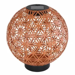 Lampes À Boules-Luminaires Globo Lighting lampe solaire Globo LED Noir, 1 lumière