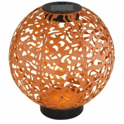 Lampes À Boules-Luminaires Globo Lighting lampe solaire Globo LED Noir, 1 lumière