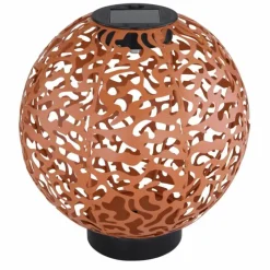 Lampes À Boules-Luminaires Globo Lighting lampe solaire Globo LED Noir, 1 lumière