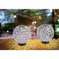 Luminaires Globo Lighting lampe solaire Globo LED Noir, 1 lumière