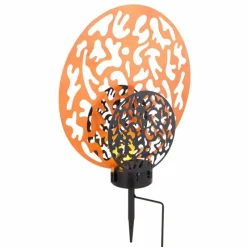 Lampes À Boules-Luminaires Globo Lighting lampe solaire Globo LED Noir, 2 lumières