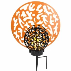 Lampes À Boules-Luminaires Globo Lighting lampe solaire Globo LED Noir, 2 lumières