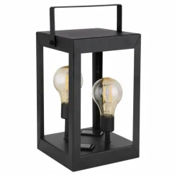 Luminaires Globo Lighting lampe solaire Globo LED Noir, 2 lumières