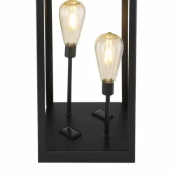 Luminaires Globo Lighting lampe solaire Globo LED Noir, 2 lumières