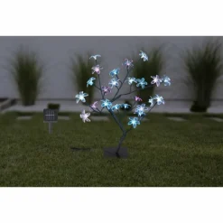 Luminaires Globo Lighting lampe solaire Globo LED Noir, 8 lumières