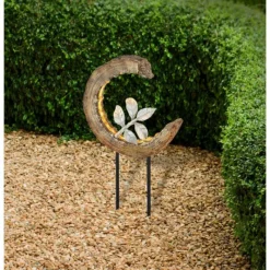 Luminaires Rustiques-Luminaires Globo Lighting lampe solaire Globo LED Noir, 24 lumières