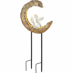 Luminaires Rustiques-Luminaires Globo Lighting lampe solaire Globo LED Noir, 24 lumières