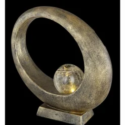 Lampes Dorées-Luminaires Globo Lighting lampe solaire Globo LED Or, 1 lumière