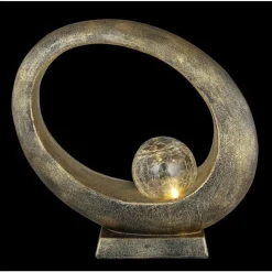 Lampes Dorées-Luminaires Globo Lighting lampe solaire Globo LED Or, 1 lumière