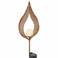 Luminaires Globo Lighting lampe solaire Globo LED Rouille, 1 lumière