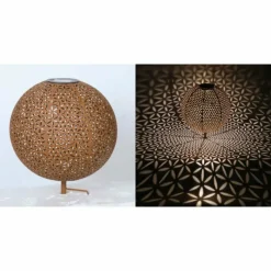 Lampes À Boules-Luminaires Globo Lighting lampe solaire Globo LED Rouille, 1 lumière