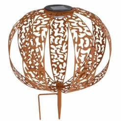 Lampes À Boules-Luminaires Globo Lighting lampe solaire Globo LED Rouille, 1 lumière