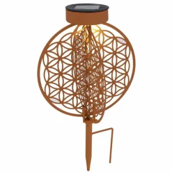 Lampes À Boules-Luminaires Globo Lighting lampe solaire Globo LED Rouille, 1 lumière