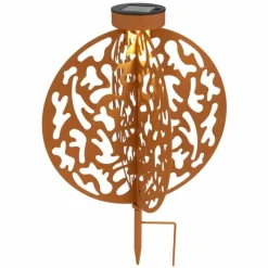 Lampes À Boules-Luminaires Globo Lighting lampe solaire Globo LED Rouille, 1 lumière