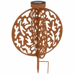 Lampes À Boules-Luminaires Globo Lighting lampe solaire Globo LED Rouille, 1 lumière