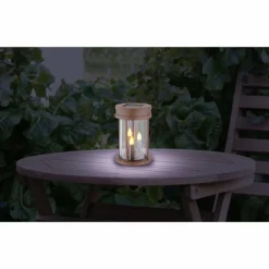 Luminaires Globo Lighting lampe solaire Globo LED Rouille, 3 lumières