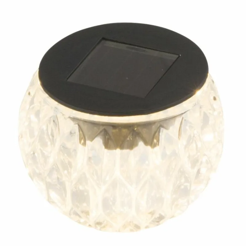 Luminaires Globo Lighting lampe solaire Globo NORVUS LED Noir, 1 lumière