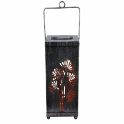 Luminaires Orientaux-Luminaires Globo Lighting Lampe solaire Globo REX LED Argenté, 1 lumière