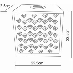 Luminaires Orientaux-Luminaires Globo Lighting Lampe solaire Globo REX LED Rouille, 1 lumière