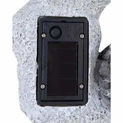 Luminaires Rustiques-Luminaires Globo Lighting Lampe solaire Globo SCHNECKE LED Gris, 2 lumières