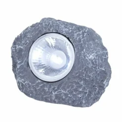 Luminaires Rustiques-Luminaires Globo Lighting lampe solaire Globo SOLAR AL LED Gris, 1 lumière