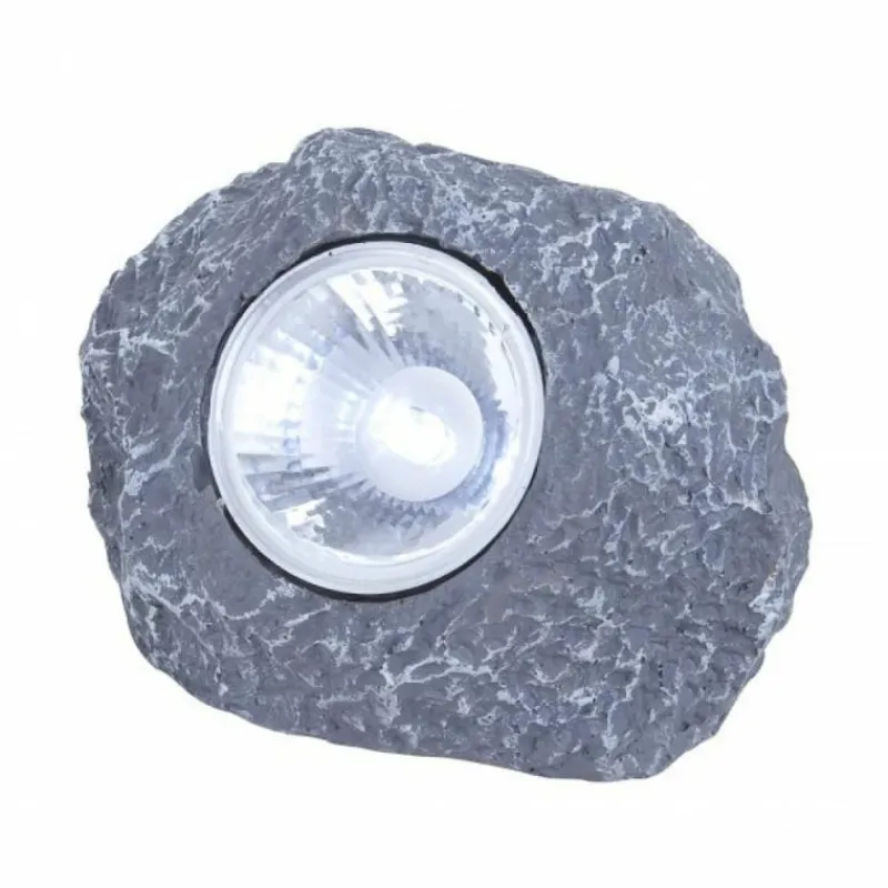 Luminaires Rustiques-Luminaires Globo Lighting lampe solaire Globo SOLAR AL LED Gris, 1 lumière