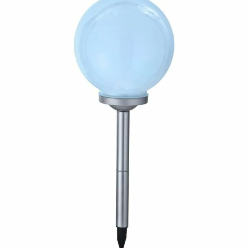 Lampes À Boules-Luminaires Globo Lighting lampe solaire Globo SOLAR LED Argenté, 4 lumières