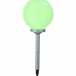 Lampes À Boules-Luminaires Globo Lighting lampe solaire Globo SOLAR LED Argenté, 4 lumières