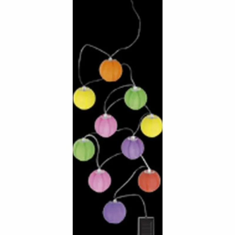 Luminaires Globo Lighting lampe solaire Globo SOLAR LED Multicolore, 10 lumières