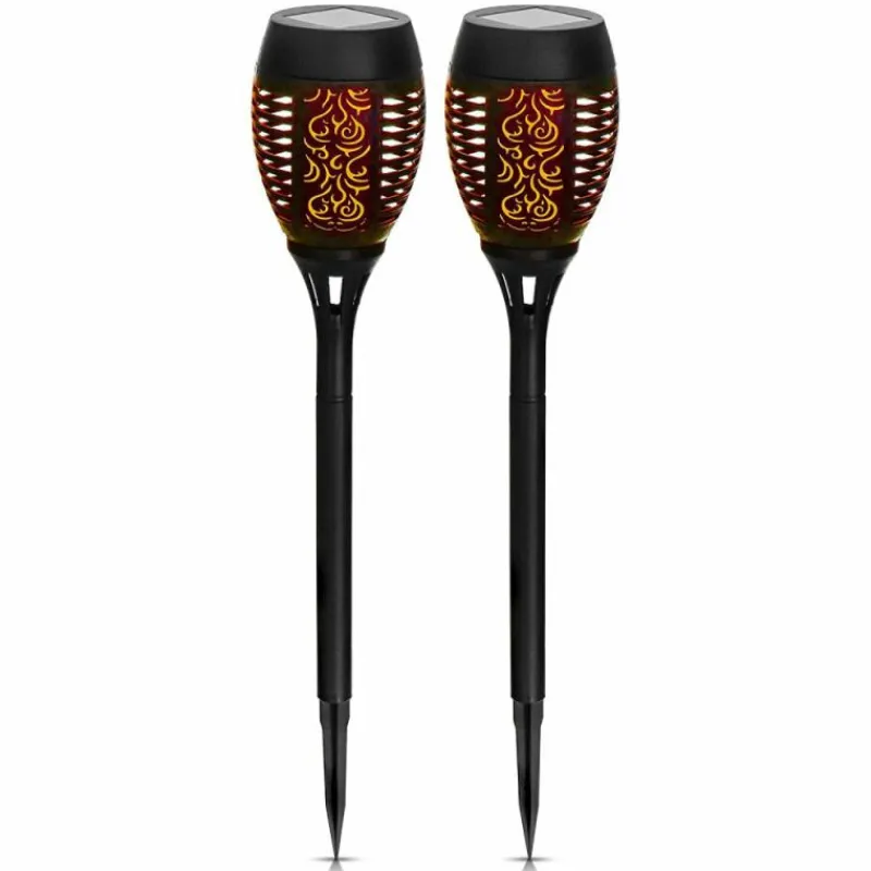 Luminaires Rustiques-Luminaires Globo Lighting lampe solaire Globo SOLAR LED Noir, 1 lumière