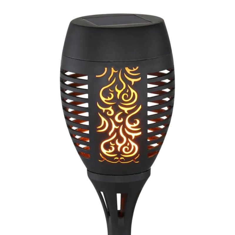 Luminaires Rustiques-Luminaires Globo Lighting lampe solaire Globo SOLAR LED Noir, 1 lumière