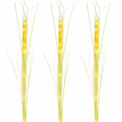 Luminaires Globo Lighting lampe solaire Globo SOLAR ÄHRE LED Noir, 40 lumières