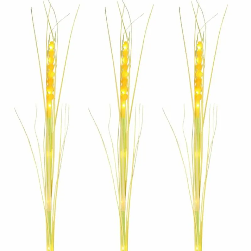 Luminaires Globo Lighting lampe solaire Globo SOLAR ÄHRE LED Noir, 40 lumières