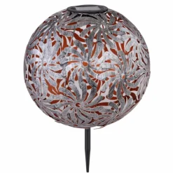Lampes Dorées-Luminaires Globo Lighting lampe solaire Globo SOLAR LED Or, Argenté, 1 lumière