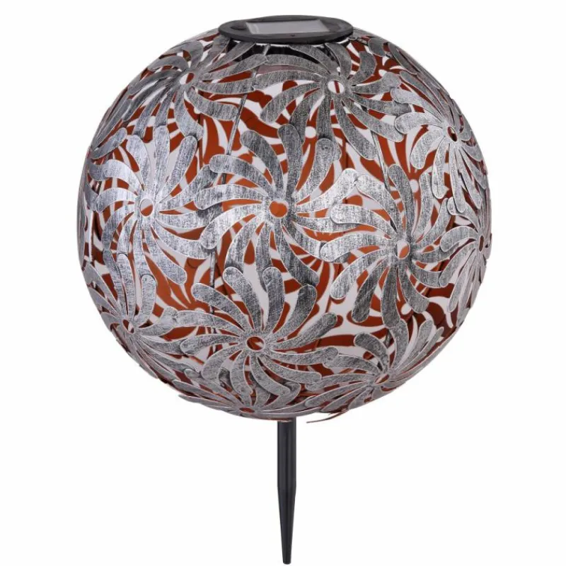 Lampes Dorées-Luminaires Globo Lighting lampe solaire Globo SOLAR LED Or, Argenté, 1 lumière