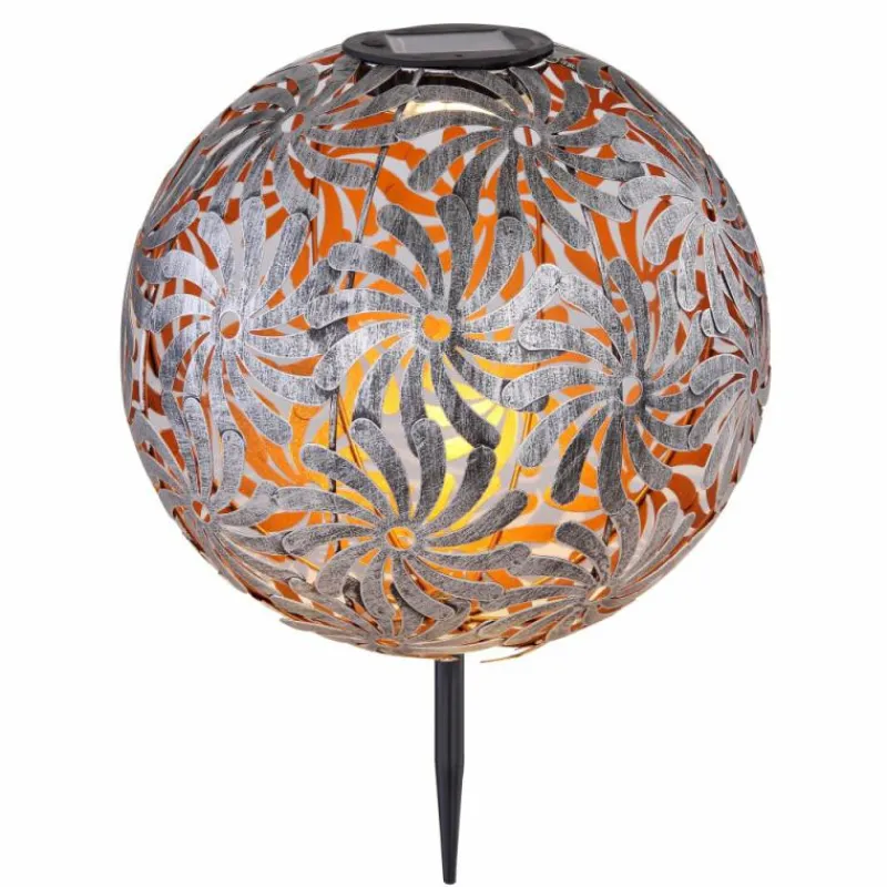 Lampes Dorées-Luminaires Globo Lighting lampe solaire Globo SOLAR LED Or, Argenté, 1 lumière