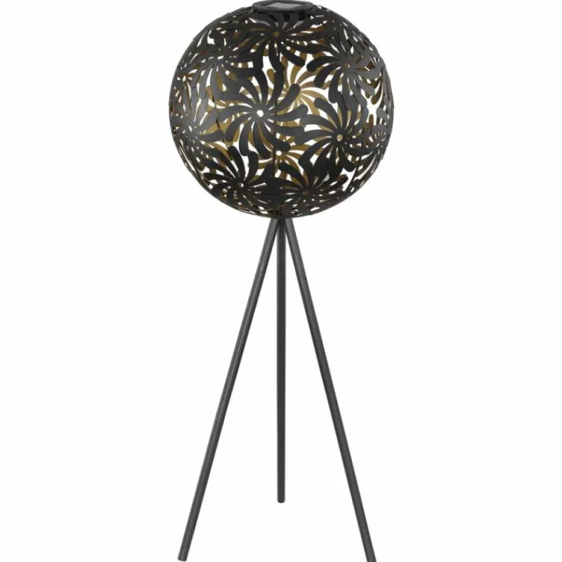 Lampes À Boules-Luminaires Globo Lighting lampe solaire Globo SOLAR LED Noir, 1 lumière
