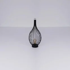 Luminaires Rustiques-Luminaires Globo Lighting lampe solaire Globo SOLAR LED Noir, 1 lumière