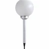 Luminaires Globo Lighting lampe solaire Globo SOLAR LED Argenté, 2 lumières