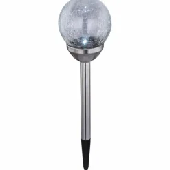 Luminaires Rustiques-Luminaires Globo Lighting lampe solaire Globo SOLAR LED Acier inoxydable, 1 lumière