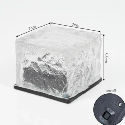 hofstein lampe solaire Gressela LED Noir, Blanc, 1 lumière, Changeur de couleurs