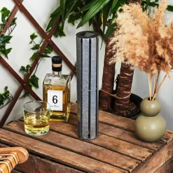 hofstein lampe solaire Hankinson LED Argenté, 1 lumière