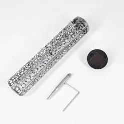 hofstein lampe solaire Hankinson LED Noir, Argenté, 1 lumière