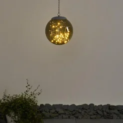 hofstein lampe solaire Horsens LED Blanc, 1 lumière