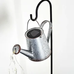 Lampes Vintages & Rétros-hofstein lampe solaire Isernia LED Noir, 80 lumières