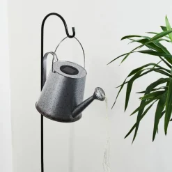 hofstein lampe solaire Isernia LED Rouille, Argenté, 80 lumières