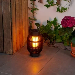 hofstein lampe solaire Joinville LED Noir, 1 lumière