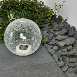 Lampes À Boules-hofstein lampe solaire Jurmala LED Clair, 1 lumière