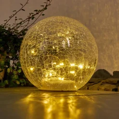 Lampes À Boules-hofstein lampe solaire Jurmala LED Clair, 1 lumière